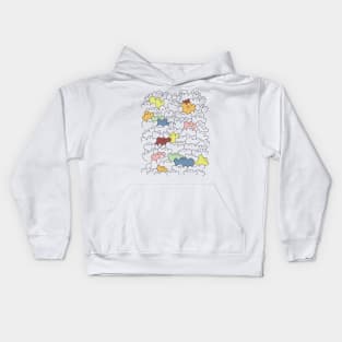 Friendly Ghosts Kids Hoodie